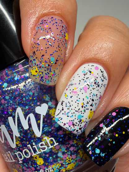 COMING SOON 10/9: Wish Upon a Moon - Blue Nail Polish - Topper Nail Polish - Keep Your Toppers On Facebook Group Exclusive 2026