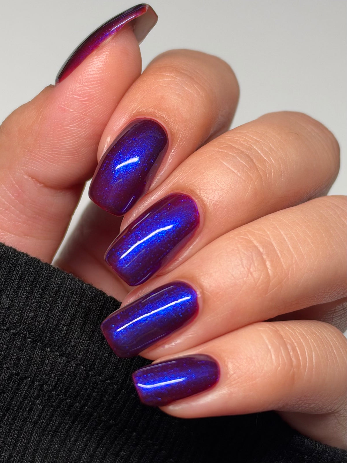 COMING SOON 10/9: Roses Are Red, Love Songs Are Blue - Red Nail Polish - Shimmer Nail Polish - Red Polish Society Facebook Group Exclusive 2026
