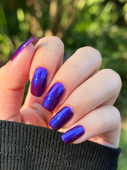 COMING SOON 10/9: Roses Are Red, Love Songs Are Blue - Red Nail Polish - Shimmer Nail Polish - Red Polish Society Facebook Group Exclusive 2026