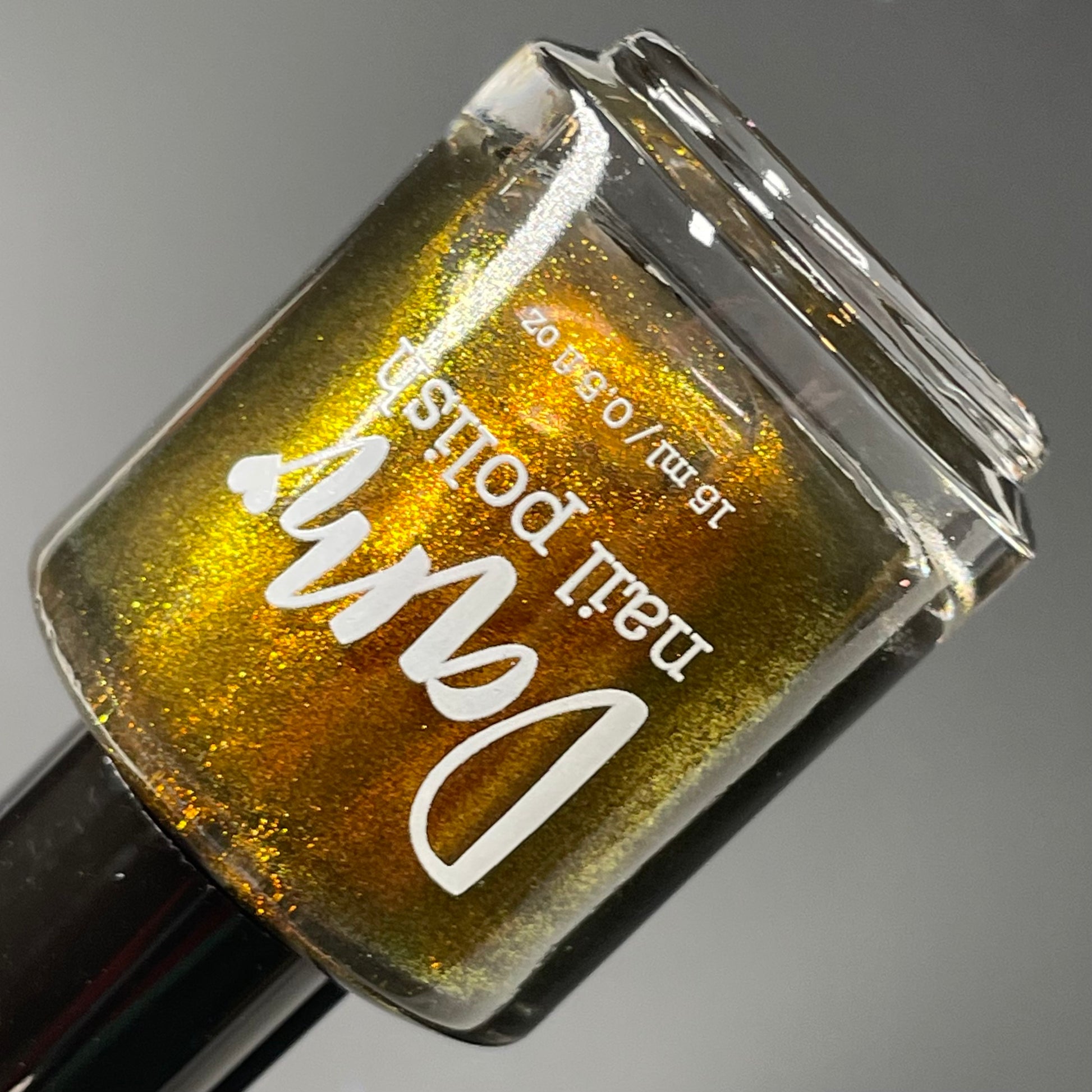 Ox - Brown Shimmer Nail Polish - Chinese Zodiac Collection - Dam Nail Polish