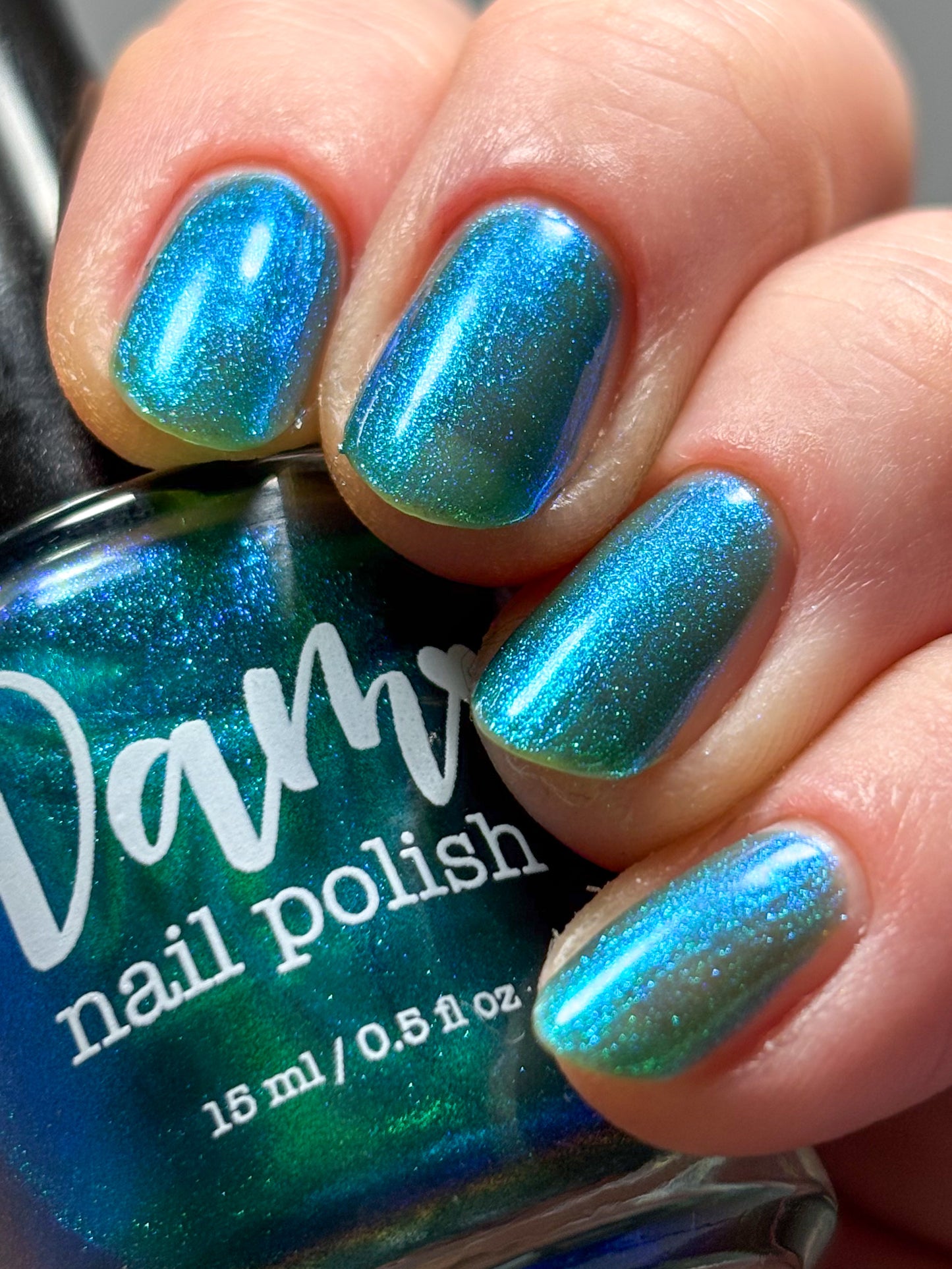 Year of the Snake - Green Shimmer Nail Polish - Lunar New Year 2025