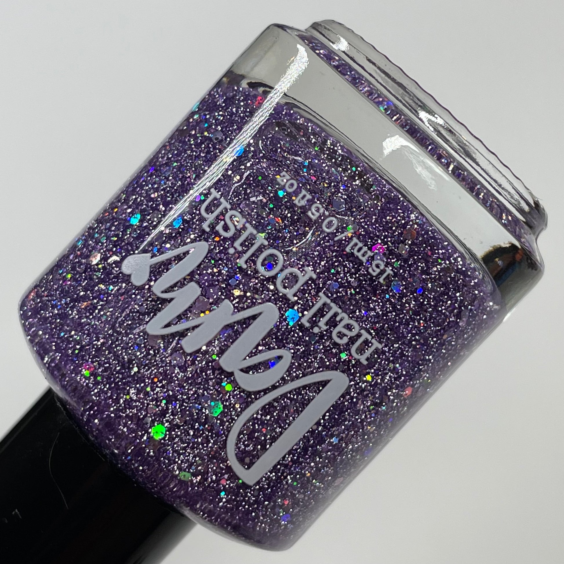 Iris You Were Mine - Cool Purple Nail Polish - Reflective Nail Polish - Jelly Nail Polish - Punshine and Petals Collection - Dam Nail Polish