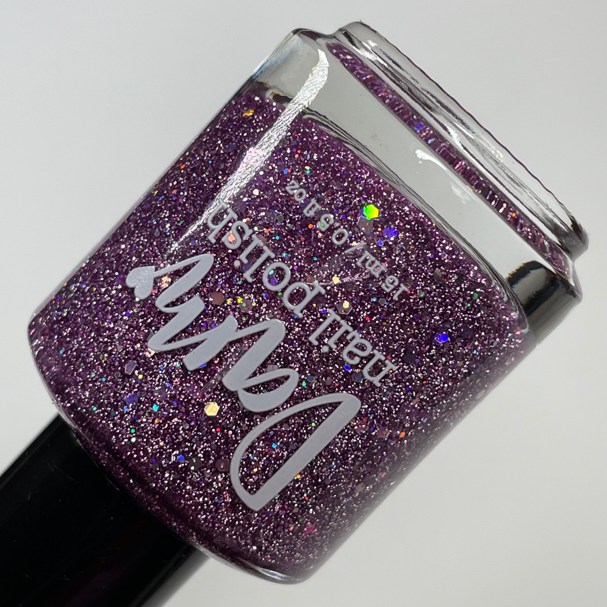 Thistle Be the Day - Warm Purple Nail Polish - Reflective Nail Polish - Jelly Nail Polish - Punshine and Petals Collection - Dam Nail Polish