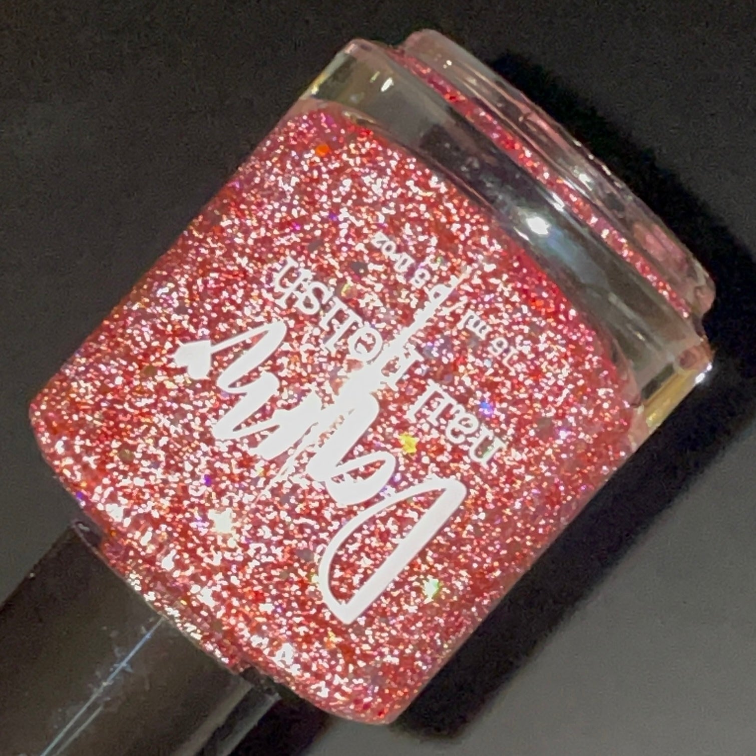Rose to the Occasion - Pink Nail Polish - Reflective Nail Polish - Jelly Nail Polish - Punshine and Petals Collection - Dam Nail Polish