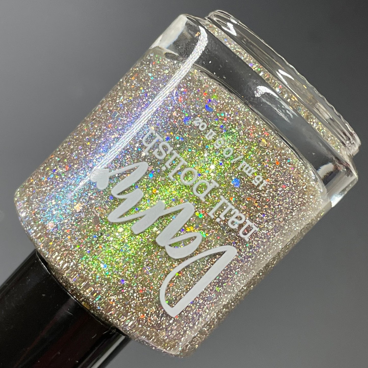 Thyme to Shine - Green Nail Polish - Reflective Nail Polish - Shimmer Nail Polish - Punshine and Petals Collection