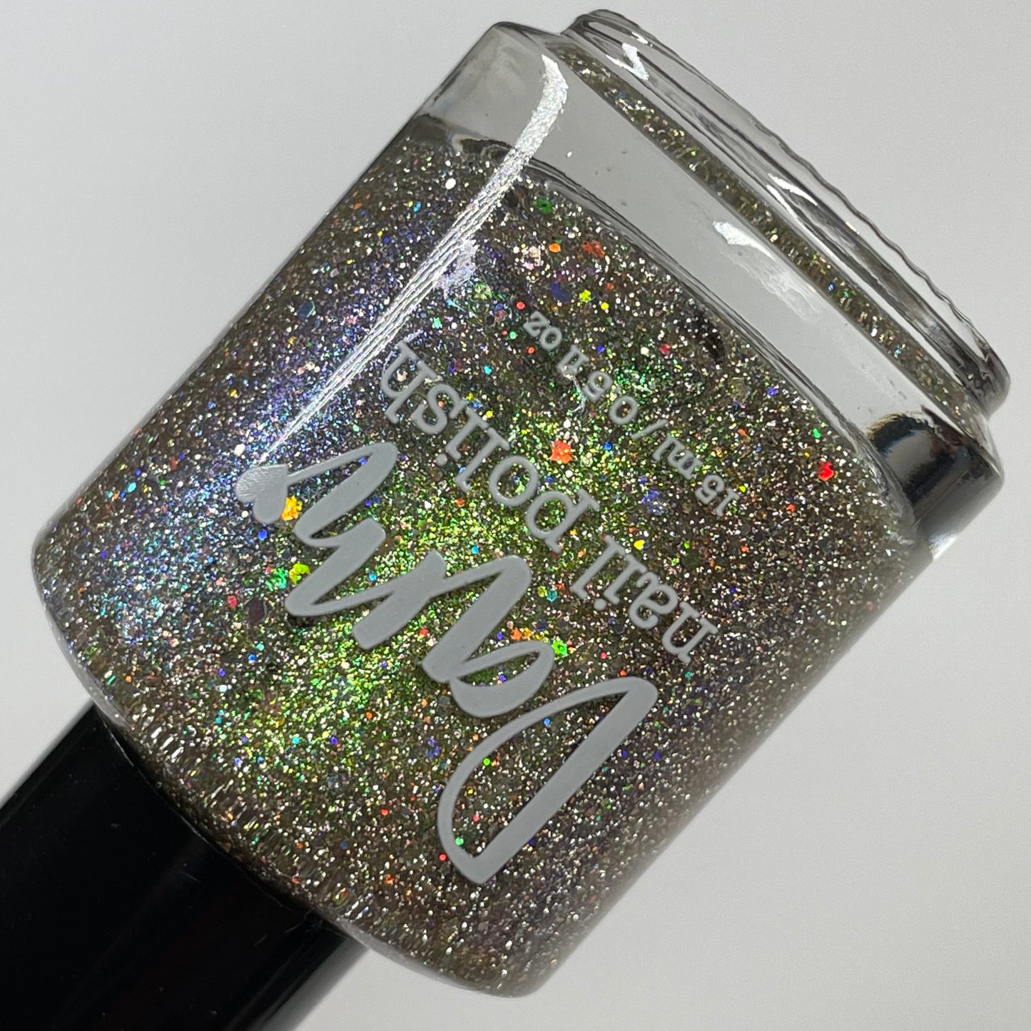 Thyme to Shine - Green Nail Polish - Reflective Nail Polish - Shimmer Nail Polish - Punshine and Petals Collection