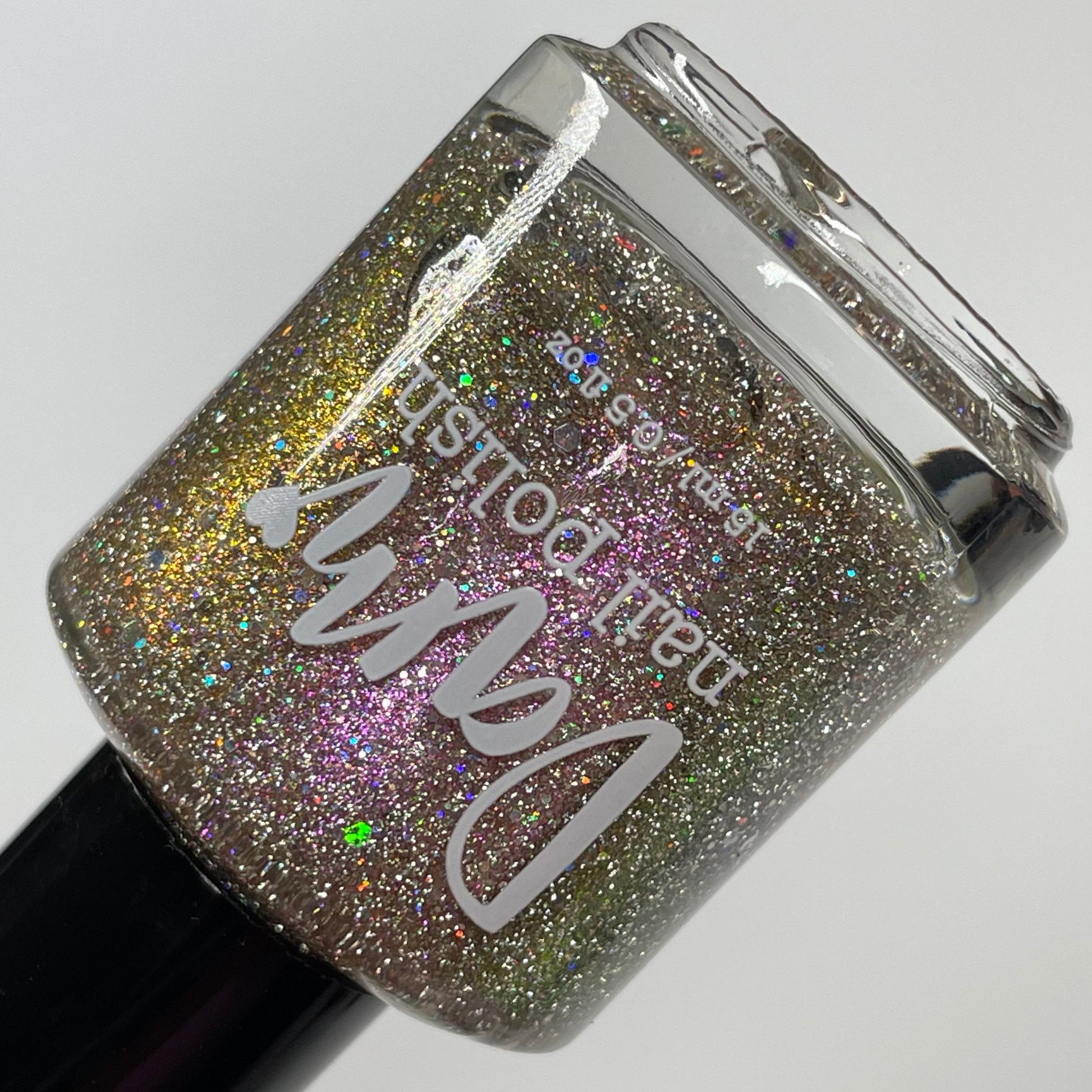 Peony Promise - Pink Nail Polish - Reflective Nail Polish - Shimmer Nail Polish - Punshine and Petals Collection - Dam Nail Polish
