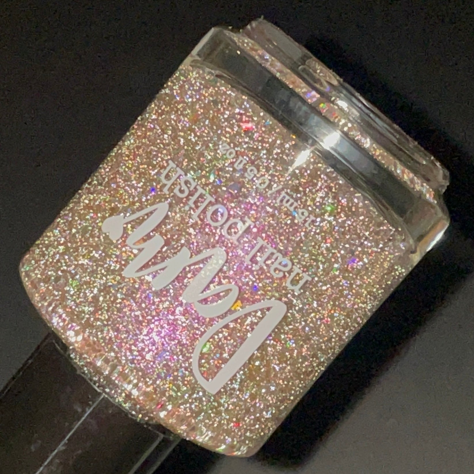 Peony Promise - Pink Nail Polish - Reflective Nail Polish - Shimmer Nail Polish - Punshine and Petals Collection - Dam Nail Polish