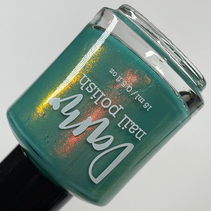 Birch, Please - Green Nail Polish - Shimmer Nail Polish - Punshine and Petals Collection