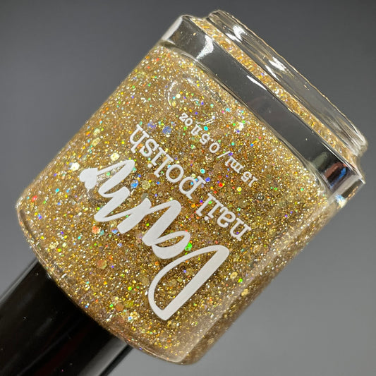 In Lust With Lacquer -  Glitter Nail Polish - Holographic Nail Polish