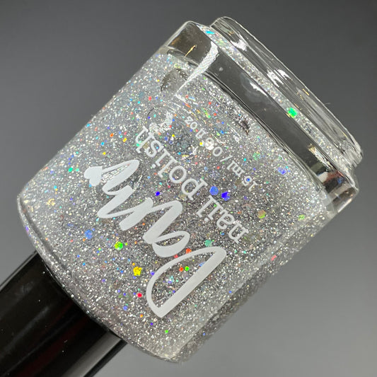 All Purpose Glitter - Topper Polish - Holographic Glitter Nail Polish