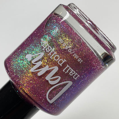 Golden Shellabration - Pink Nail Polish - Reflective Nail Polish - Shimmer Nail Polish - Polish of the Month - May 2025