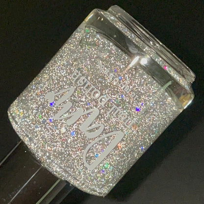 All Purpose Glitter - Topper Polish - Holographic Glitter Nail Polish - Dam Nail Polish