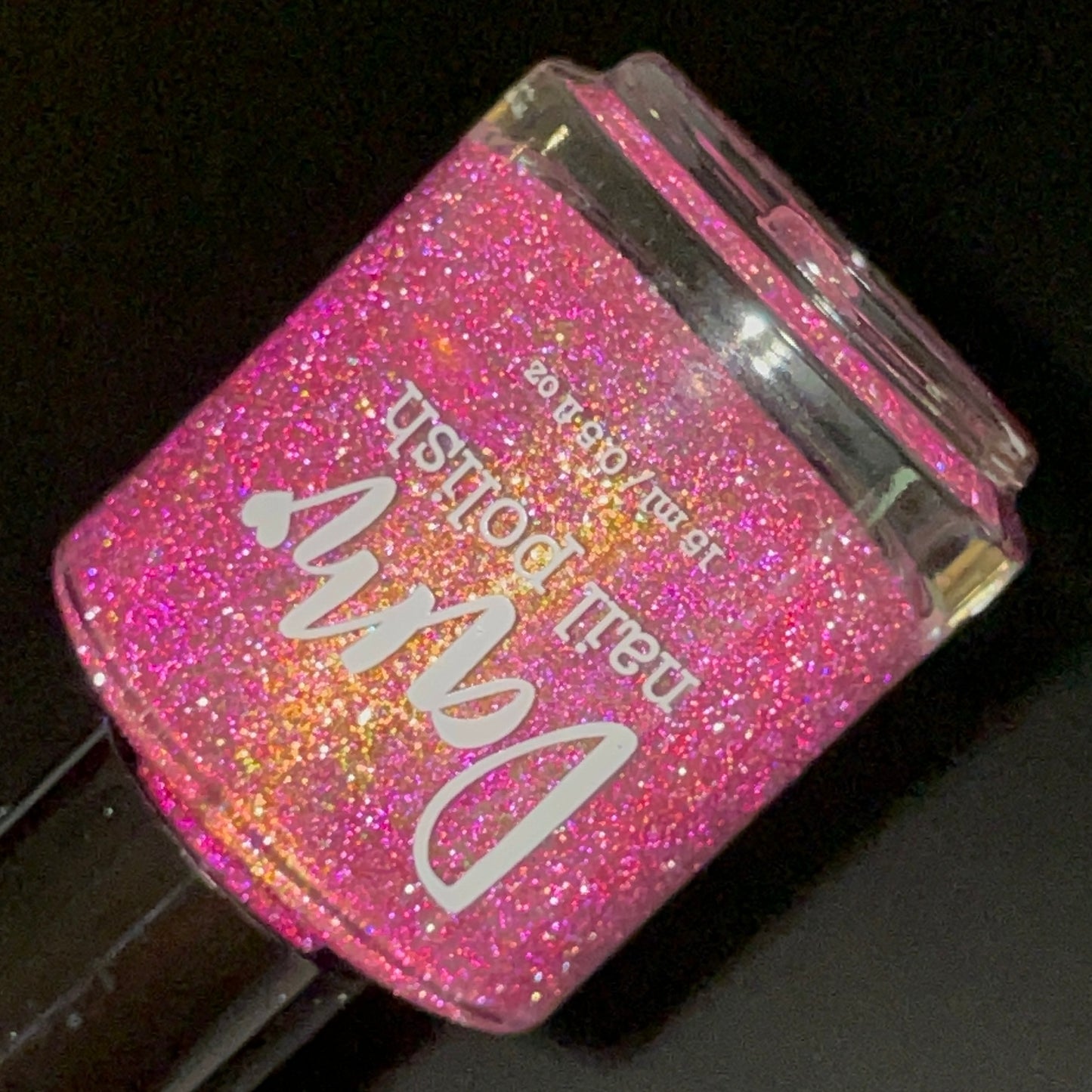 Golden Shellabration - Pink Nail Polish - Reflective Nail Polish - Shimmer Nail Polish - Polish of the Month - May 2025