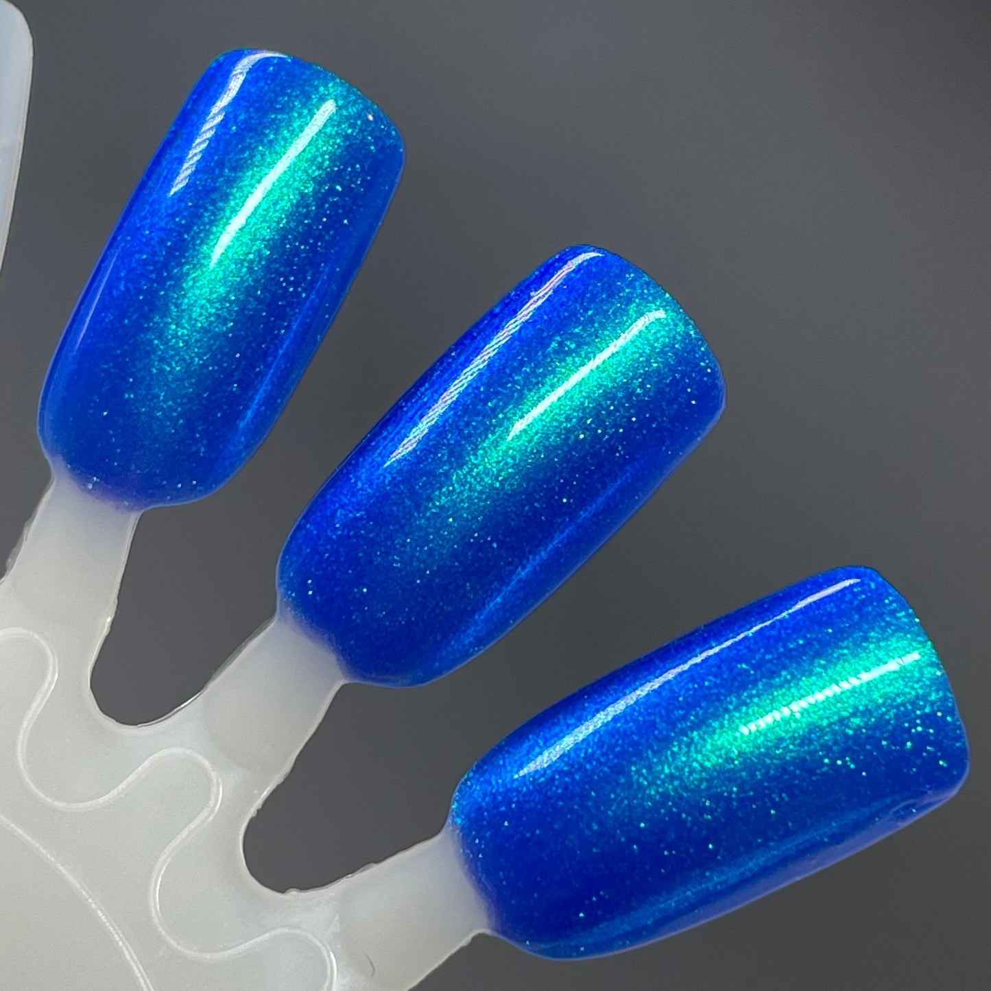Breezy Does It - Blue Nail Polish - Shimmer Nail Polish - Punshine and Petals Collection