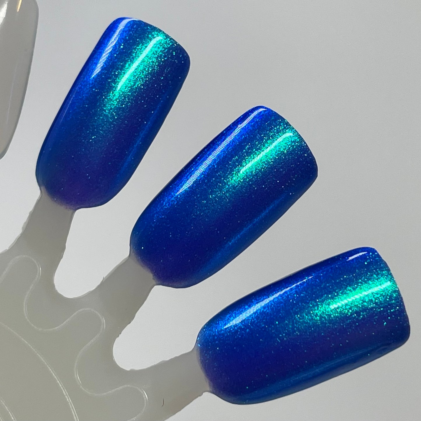 Breezy Does It - Blue Nail Polish - Shimmer Nail Polish - Punshine and Petals Collection