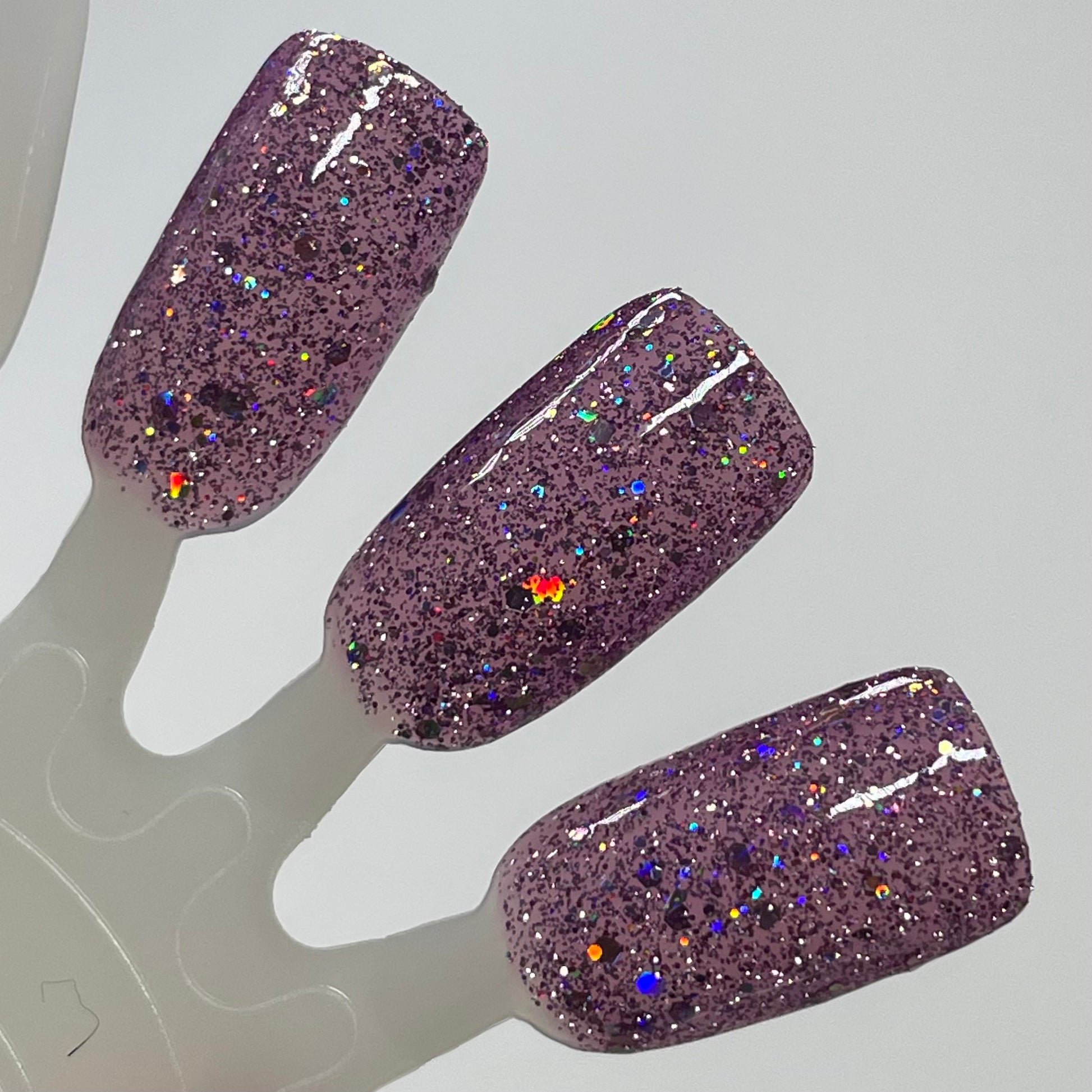 Thistle Be the Day - Warm Purple Nail Polish - Reflective Nail Polish - Jelly Nail Polish - Punshine and Petals Collection - Dam Nail Polish