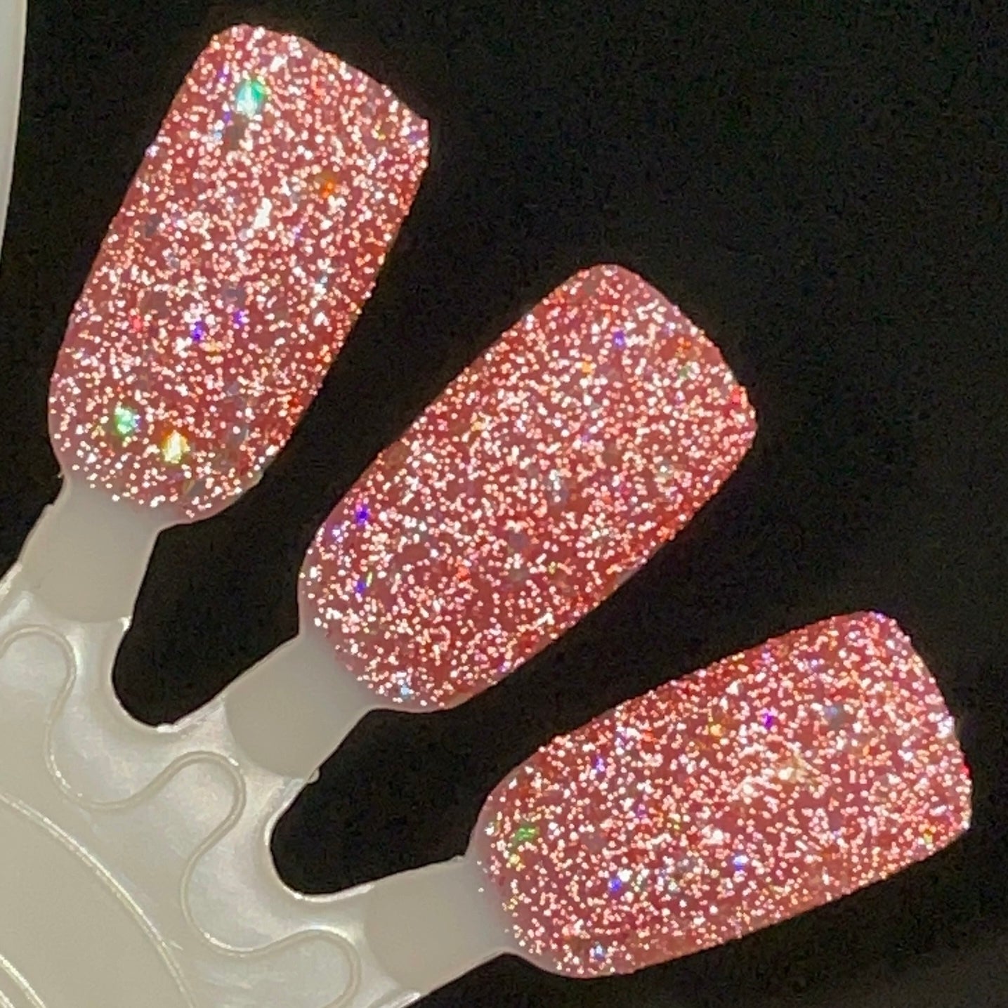 Rose to the Occasion - Pink Nail Polish - Reflective Nail Polish - Jelly Nail Polish - Punshine and Petals Collection - Dam Nail Polish