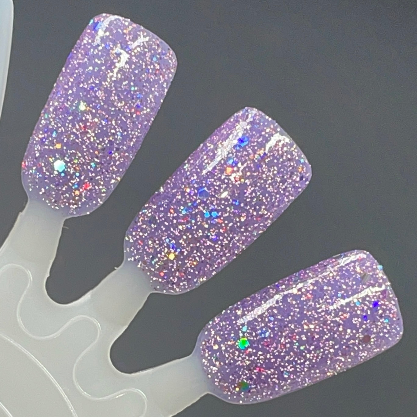 Iris You Were Mine - Cool Purple Nail Polish - Reflective Nail Polish - Jelly Nail Polish - Punshine and Petals Collection - Dam Nail Polish