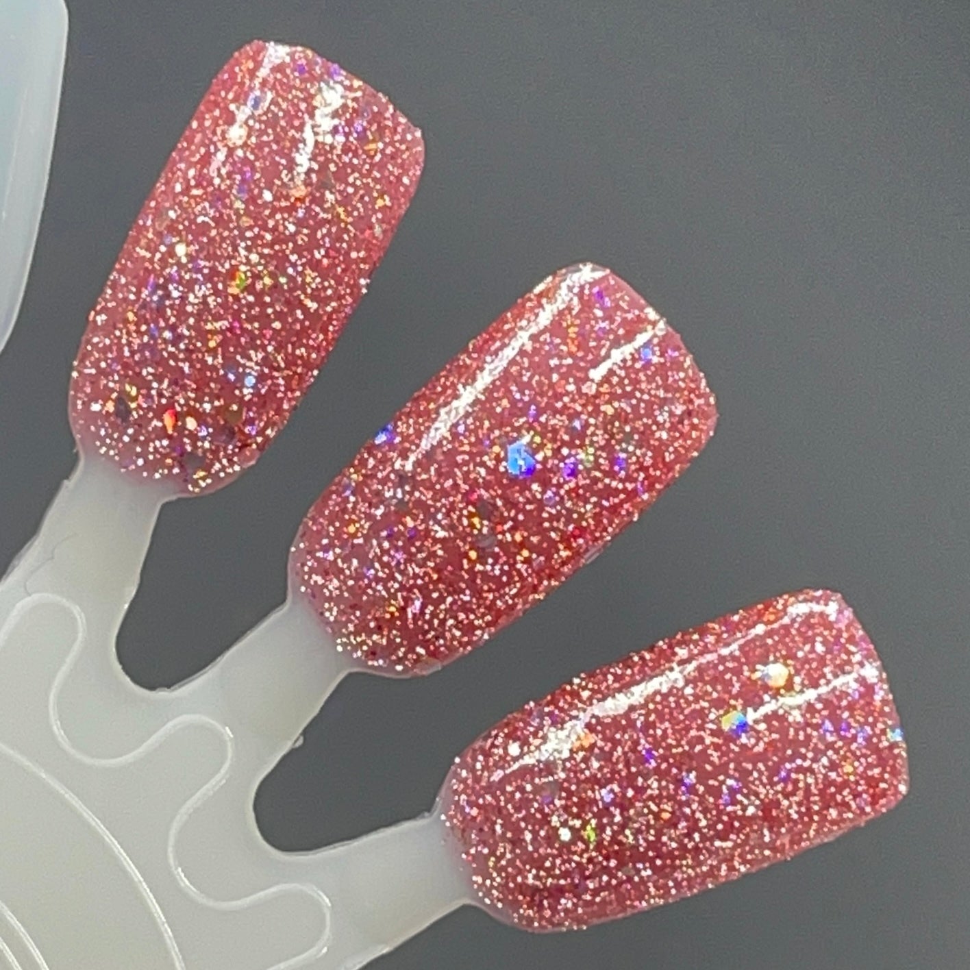 Rose to the Occasion - Pink Nail Polish - Reflective Nail Polish - Jelly Nail Polish - Punshine and Petals Collection - Dam Nail Polish