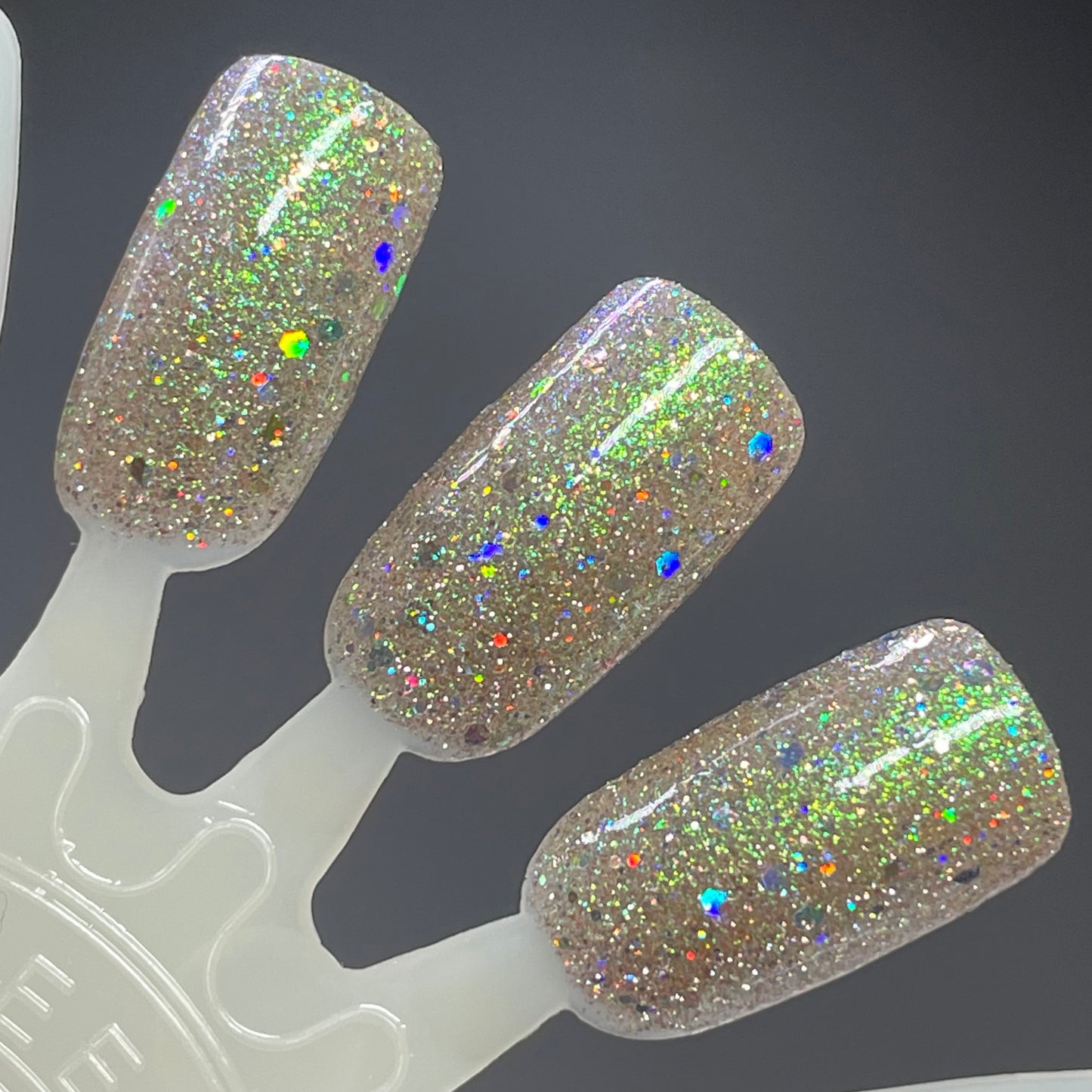 Thyme to Shine - Green Nail Polish - Reflective Nail Polish - Shimmer Nail Polish - Punshine and Petals Collection