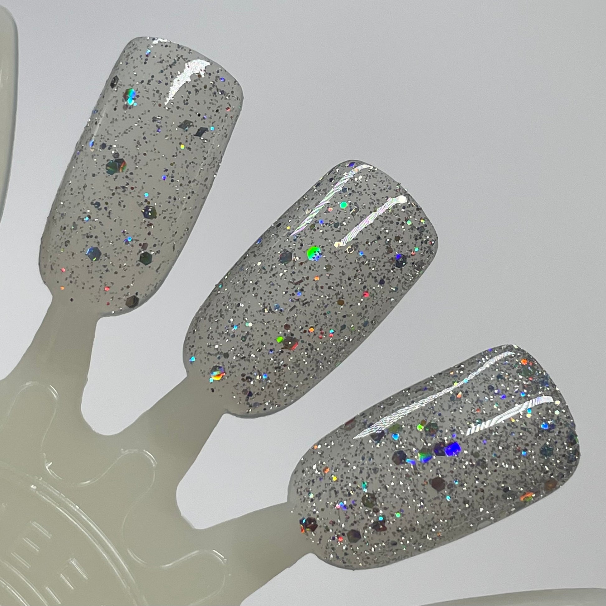 All Purpose Glitter - Topper Polish - Holographic Glitter Nail Polish - Dam Nail Polish