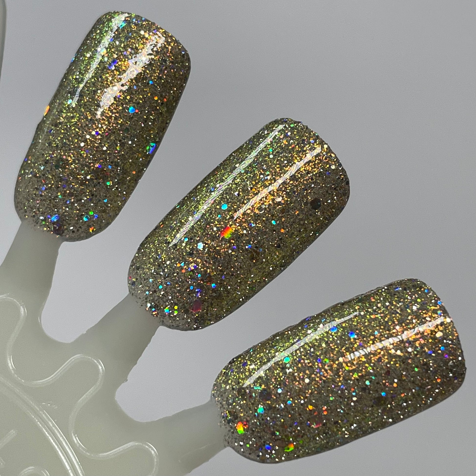 Sunny Side Up - Gold Nail Polish - Reflective Nail Polish - Shimmer Nail Polish - Punshine and Petals Collection - Dam Nail Polish