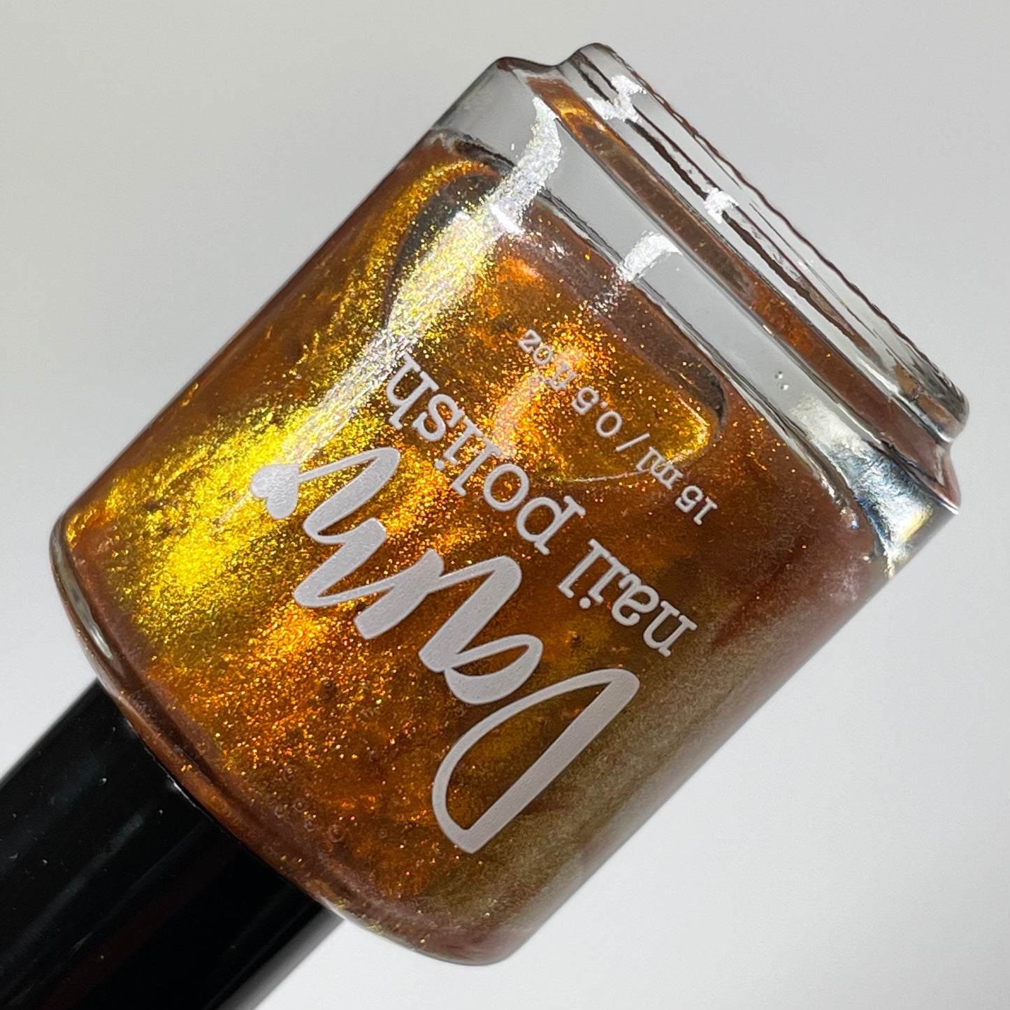 Foxy - Brown Nail Polish - Shimmer Nail Polish - Midwest Shiba Inu Rescue Charity Polish
