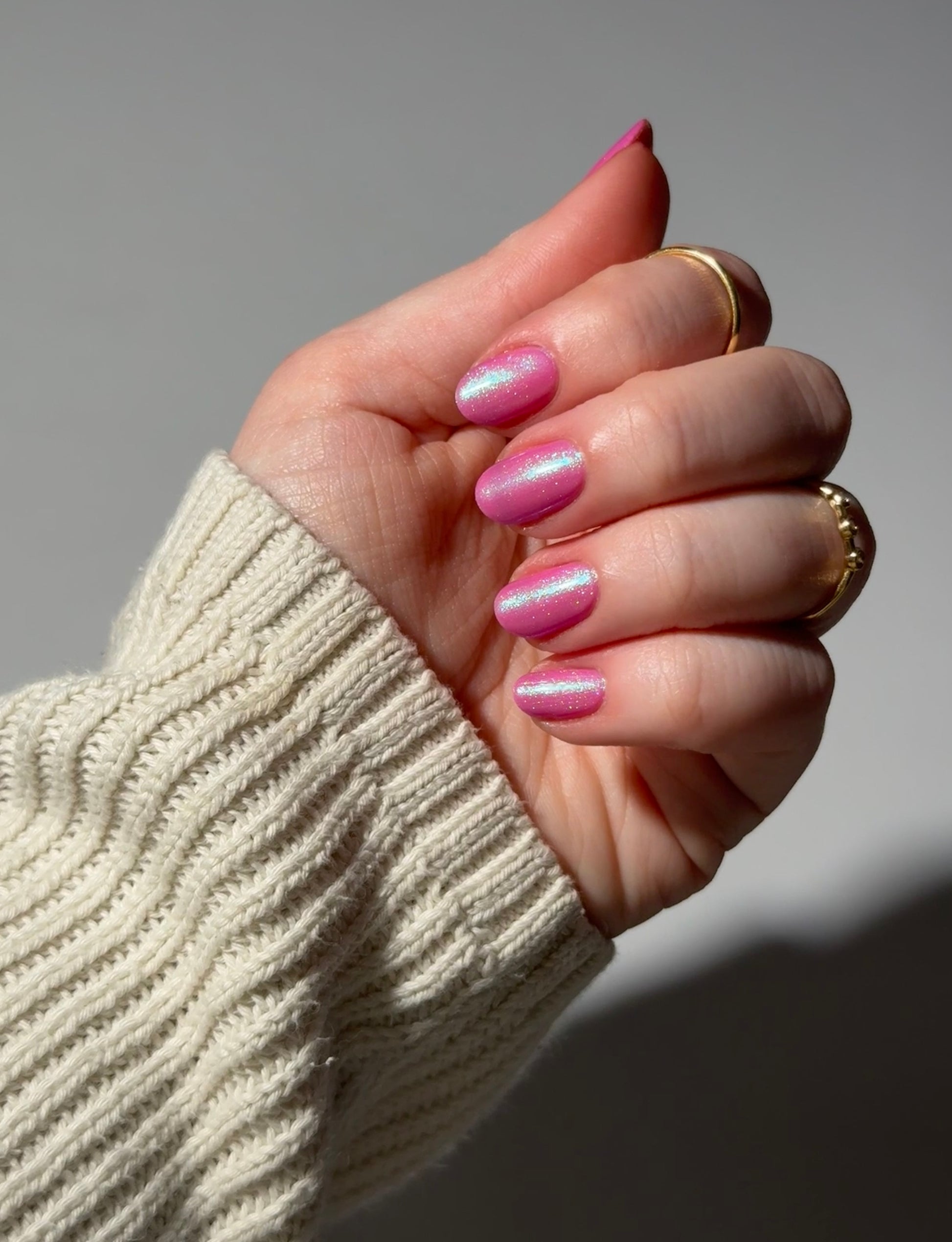 Pig - Pink Shimmer Nail Polish - Chinese Zodiac Collection - Dam Nail Polish