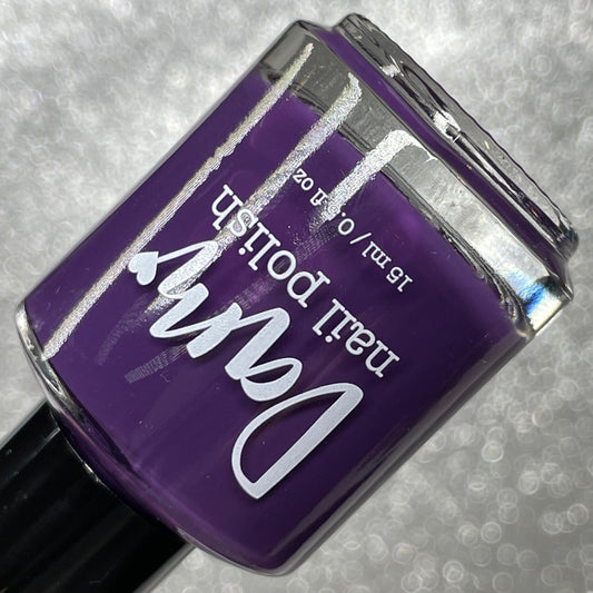Big Eggplant Energy - Purple Nail Polish - Cream Nail Polish - Autumn Harvest Creams