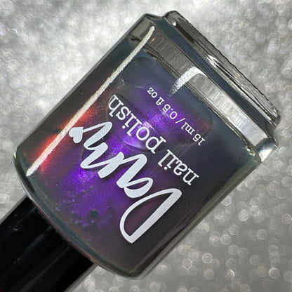Don’t Be Ghoulish - Gray Nail Polish - Shimmer Nail Polish - Ghostly Collection - Halloween 2025