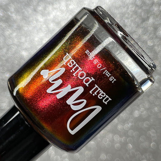 Don't Disturb the Damned - Red Nail Polish - Multichrome Nail Polish - Ghostly Collection - Halloween 2025