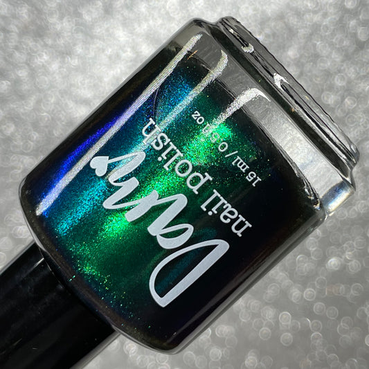 I Call Boo-sh*t - Black Nail Polish - Shimmer Nail Polish - Ghostly Collection - Halloween 2025