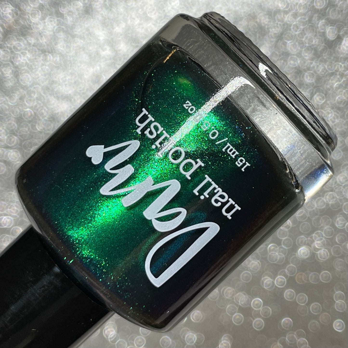 I Call Boo-sh*t - Black Nail Polish - Shimmer Nail Polish - Ghostly Collection - Halloween 2025