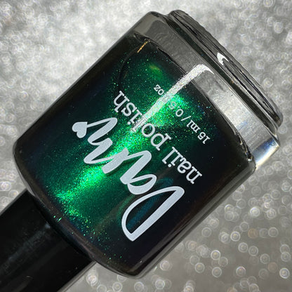 I Call Boo-sh*t - Black Nail Polish - Shimmer Nail Polish - Ghostly Collection - Halloween 2025