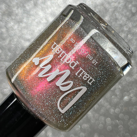 Shall We Have A Seance? - Gray Nail Polish - Reflective Nail Polish - Ghostly Collection - Halloween 2025