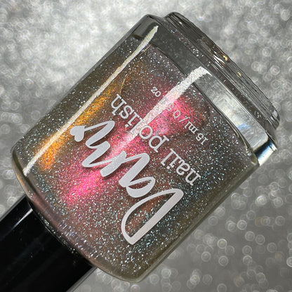 Shall We Have A Seance? - Gray Nail Polish - Reflective Nail Polish - Ghostly Collection - Halloween 2025