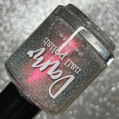 Shall We Have A Seance? - Gray Nail Polish - Reflective Nail Polish - Ghostly Collection - Halloween 2025