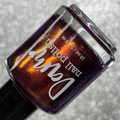 Feria de Abril - Purple Nail Polish - Shimmer Nail Polish - Celebraciones en España Trio