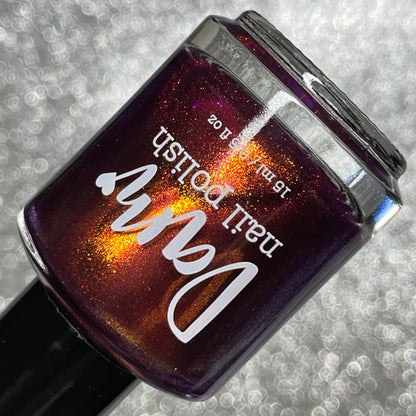 Feria de Abril - Purple Nail Polish - Shimmer Nail Polish - Celebraciones en España Trio