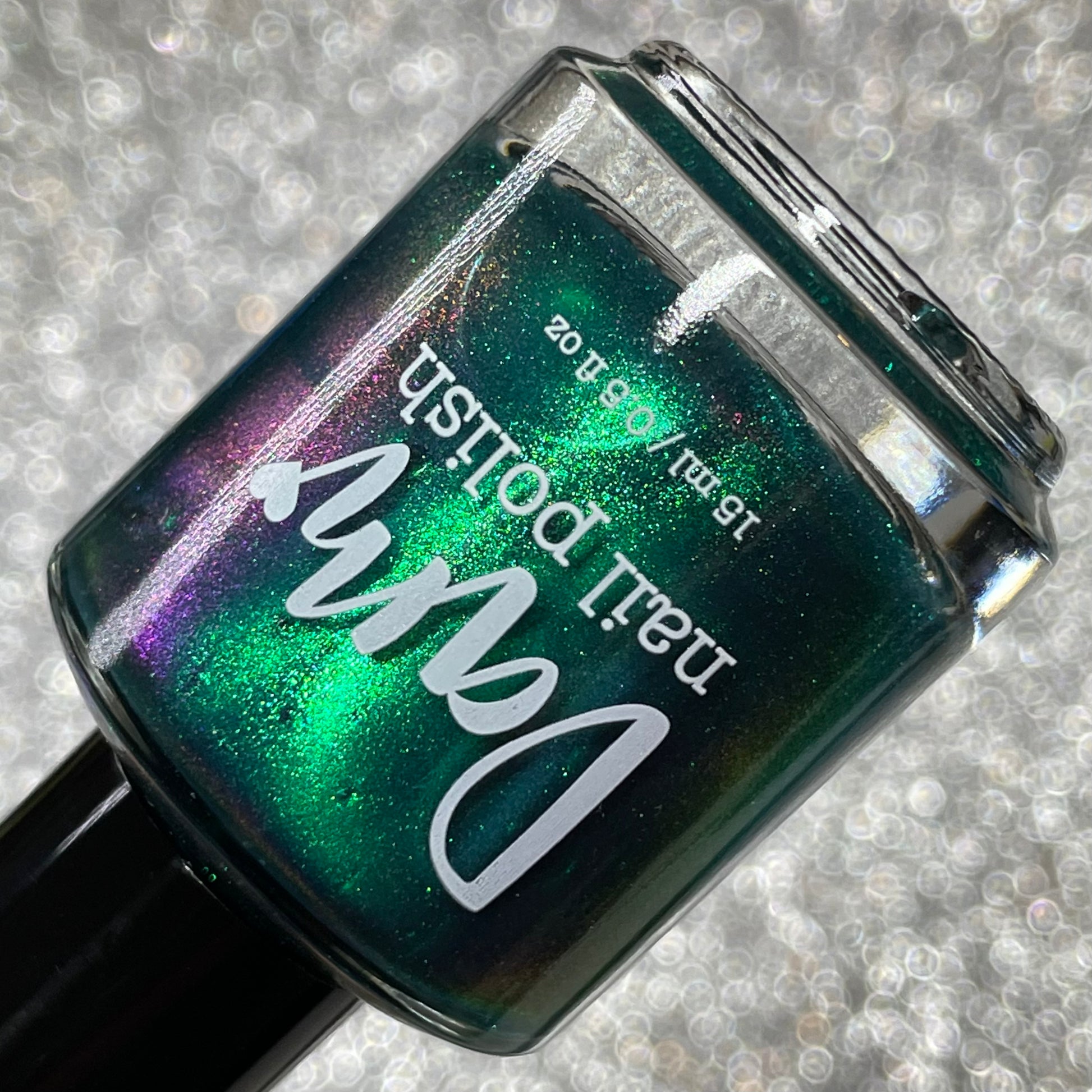 Enchanté - Green Nail Polish - Shimmer Nail Polish