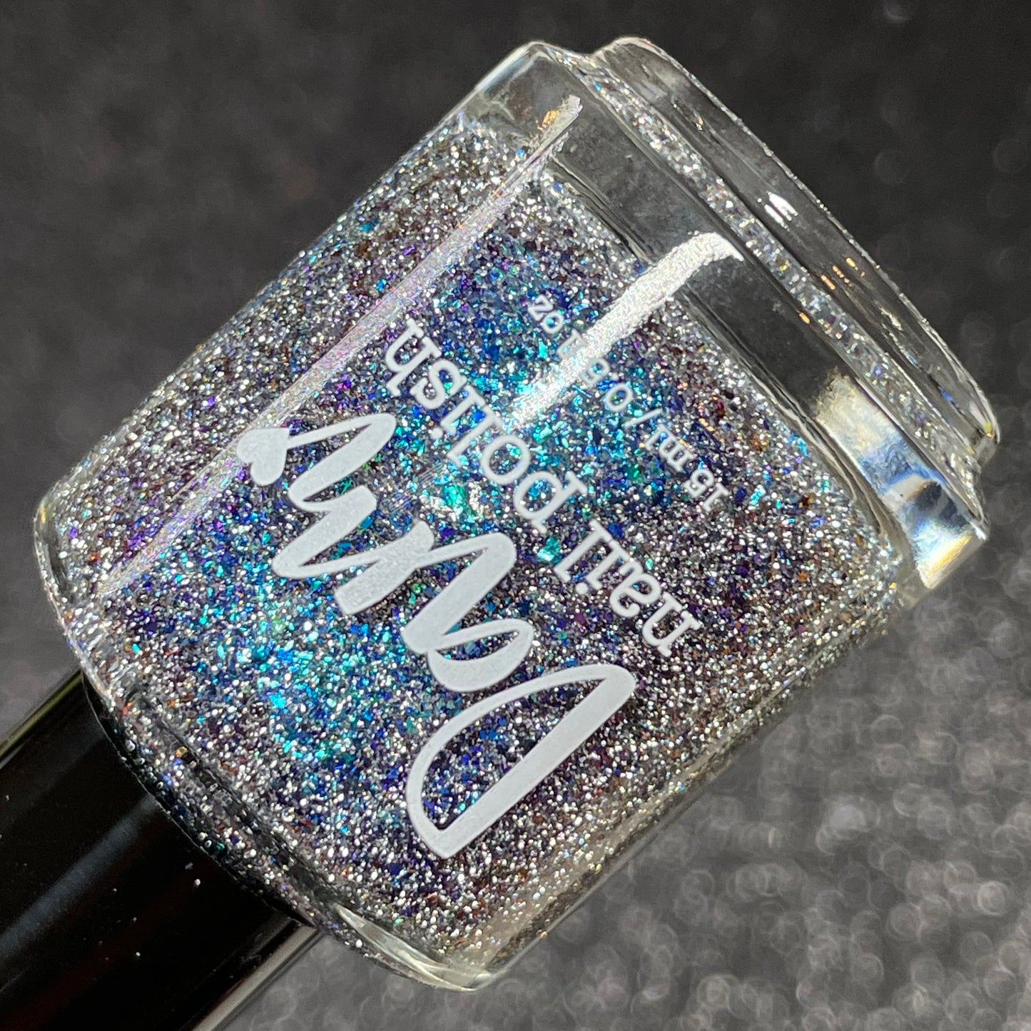 JOMO: Joy of Missing Out - Blue Nail Polish - Reflective Nail Polish - Flakies Nail Polish - Home Sweet Home Series - Dam Nail Polish