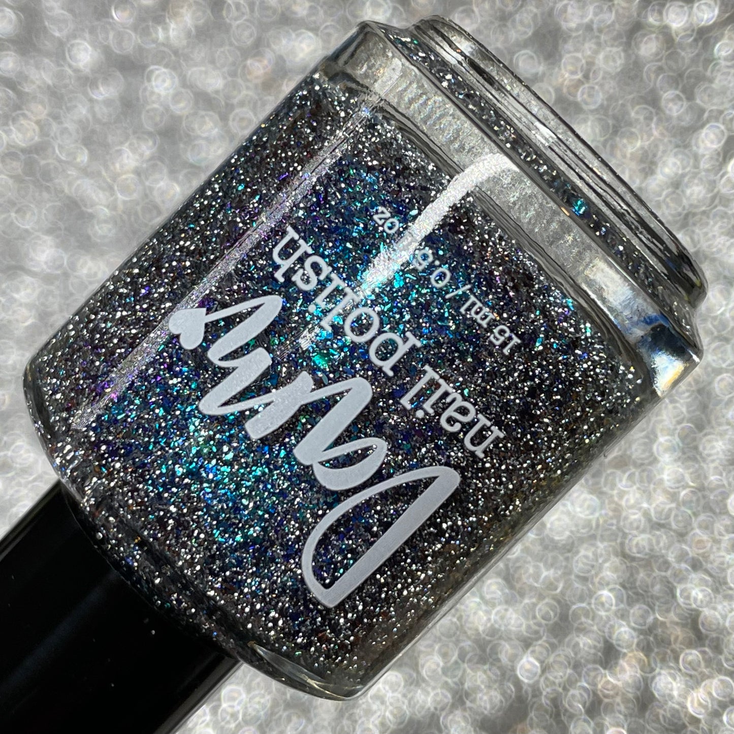 JOMO: Joy of Missing Out - Blue Nail Polish - Reflective Nail Polish - Flakies Nail Polish - Home Sweet Home Series - Dam Nail Polish