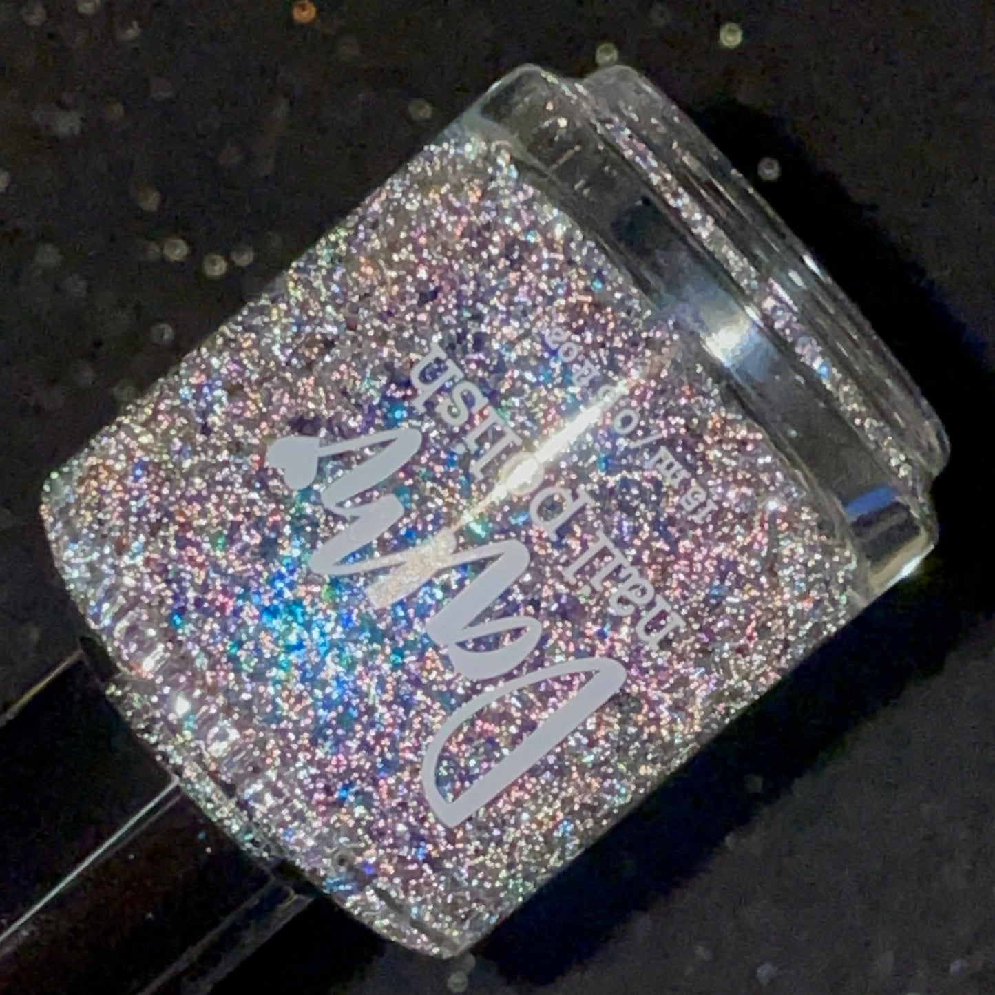 JOMO: Joy of Missing Out - Blue Nail Polish - Reflective Nail Polish - Flakies Nail Polish - Home Sweet Home Series - Dam Nail Polish