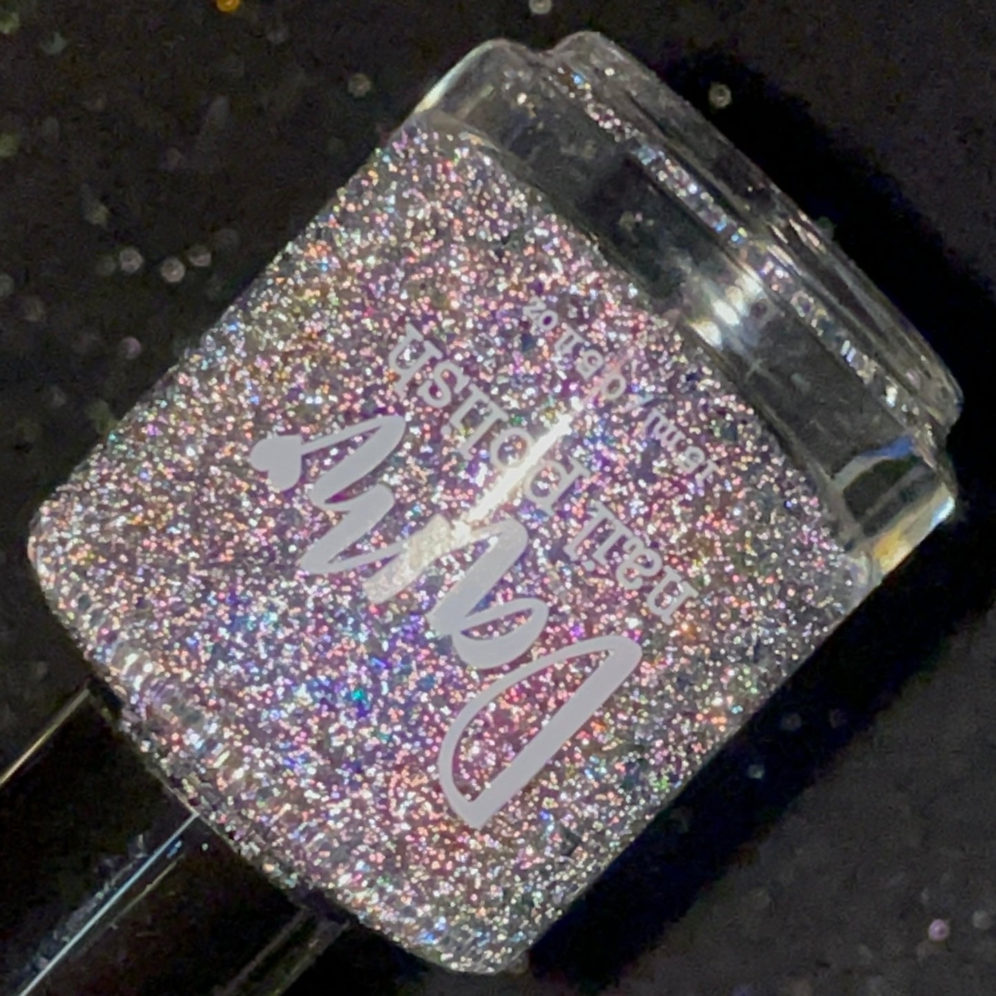 I'll Be Home For.. Ever - Purple Nail Polish - Reflective Nail Polish - Flakies Nail Polish - Home Sweet Home Series - Dam Nail Polish