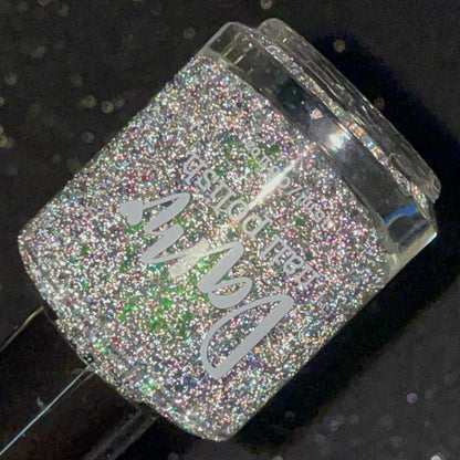 It's Too Peopley Out There  - Green Nail Polish - Reflective Nail Polish - Flakies Nail Polish - Home Sweet Home Series - Dam Nail Polish
