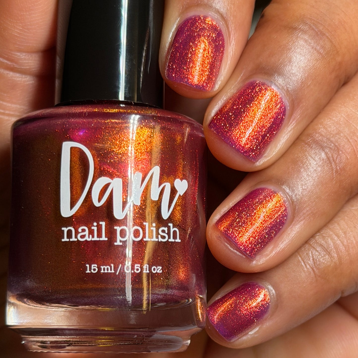 Year of the Horse - Purple Shimmer Nail Polish - Lunar New Year 2026 - Dam Nail Polish