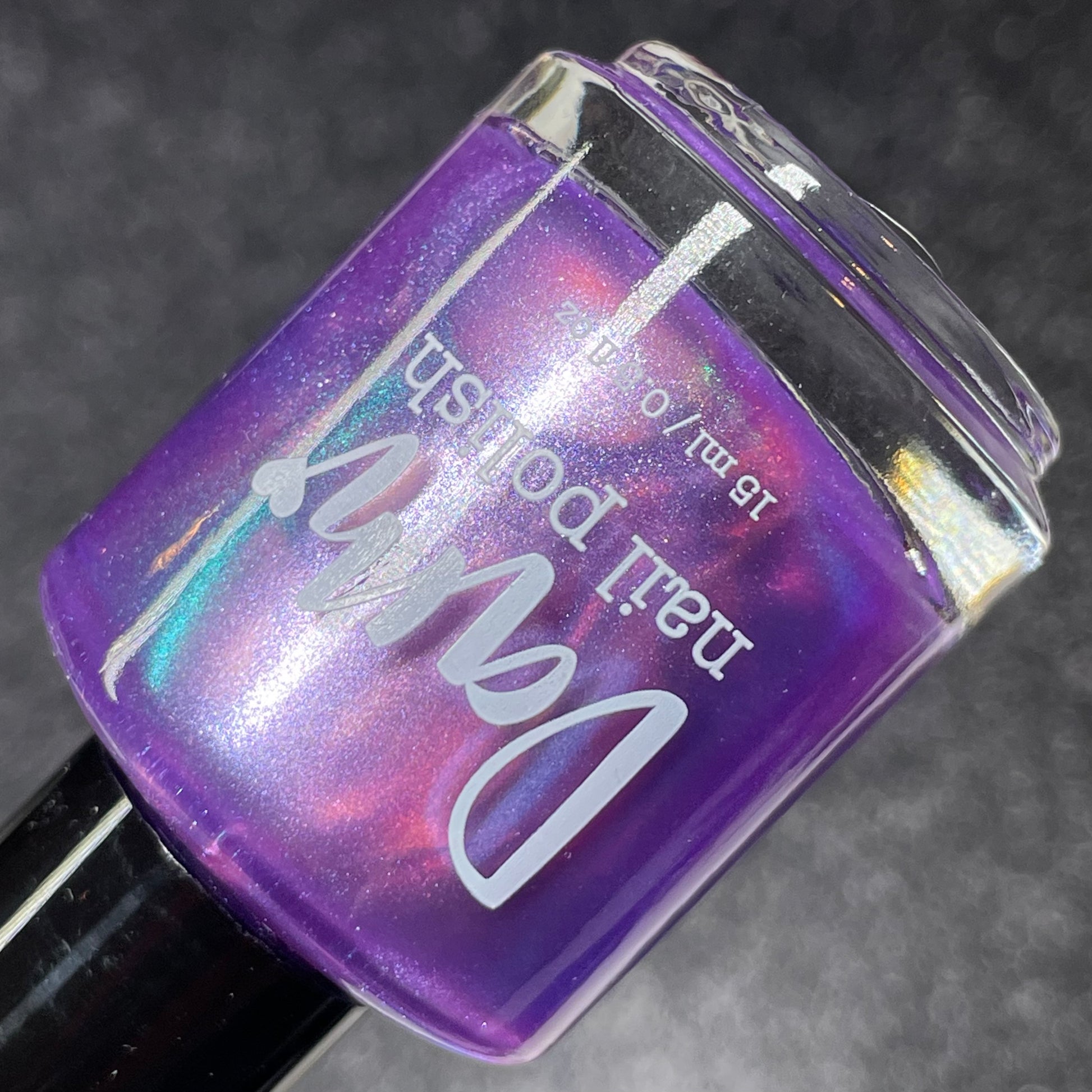 COMING SOON 2/27 NOON ET! Stay Frosty My Friends - Purple Nail Polish - Shimmer Nail Polish - 12 Dam Days of Polish - Dam Nail Polish