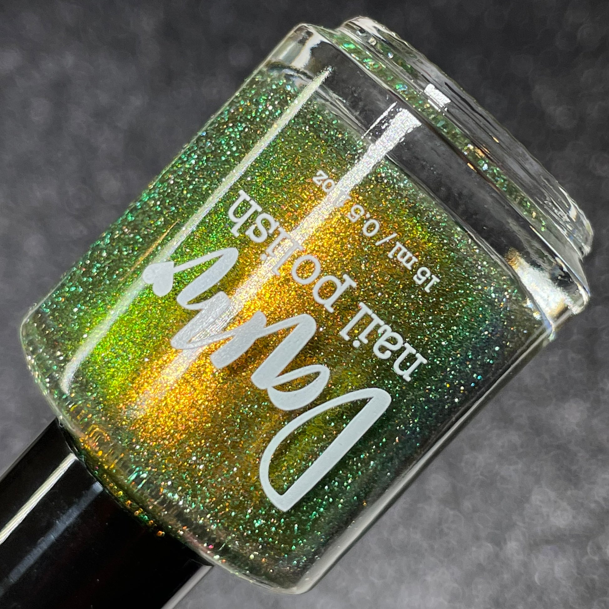COMING SOON 2/27 NOON ET! Are You Fir Real?! - Green Nail Polish - Reflective Nail Polish - Glitter Nail Polish - 12 Dam Days of Polish - Dam Nail Polish