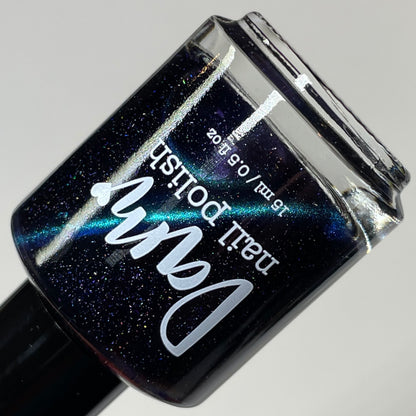 COMING SOON 2/27 NOON ET! Wake Me Up Before You Cocoa - Black Nail Polish - Magnetic Nail Polish - 12 Dam Days of Polish - Dam Nail Polish